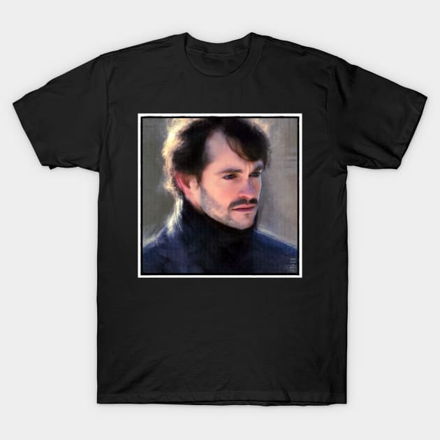 Will Graham Winter Portrait T-Shirt by OrionLodubyal